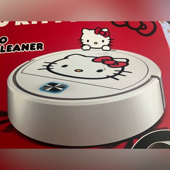 HELLO KITTY White 3-1 Robo Vacuum Cleaner NIB NEW NWT - Picture 8 of 9